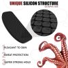 Eyeglass Nose Pads Anti Slip 6 Pairs Eye Glasses Nose Pad 0.5 mm Silicone Nose Bridge Pads Nose Grips Non Slip Piece Sunglass Nose Pads Guards 0.5mm x